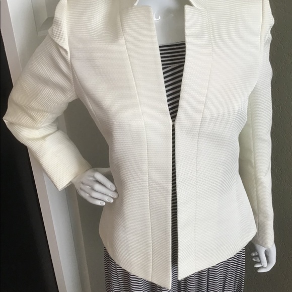 Mix Tahari Woman’s Stand Collar Blazer Jacket - Picture 1 of 12